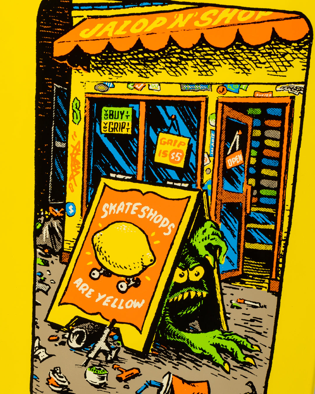 Jalopi Skate Co Shop Lurker Skate Shop Day 2026 Deck