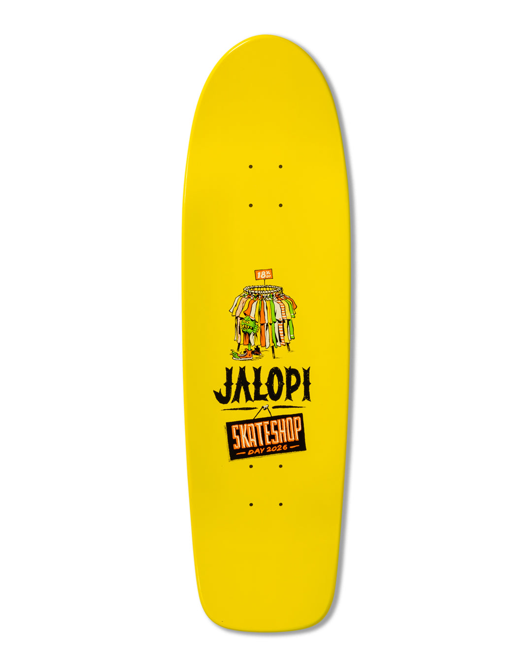 Jalopi Skate Co Shop Lurker Skate Shop Day 2026 Deck