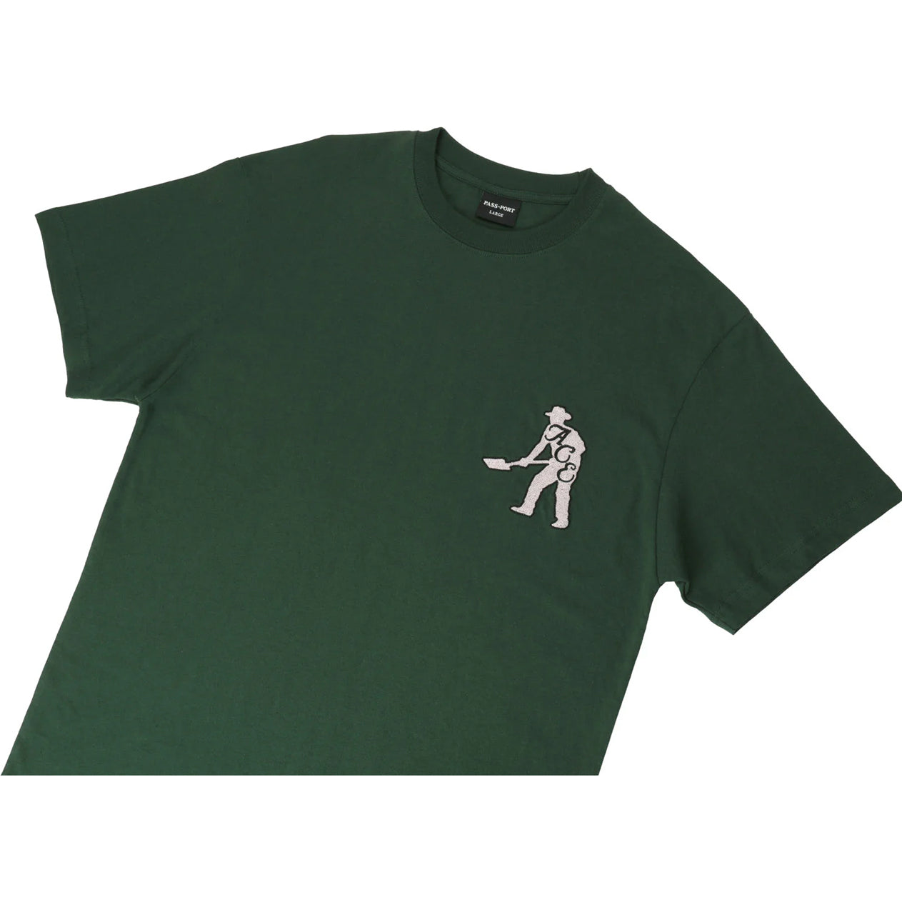 Ace x Passport '& Spade' Tee - Forest Green
