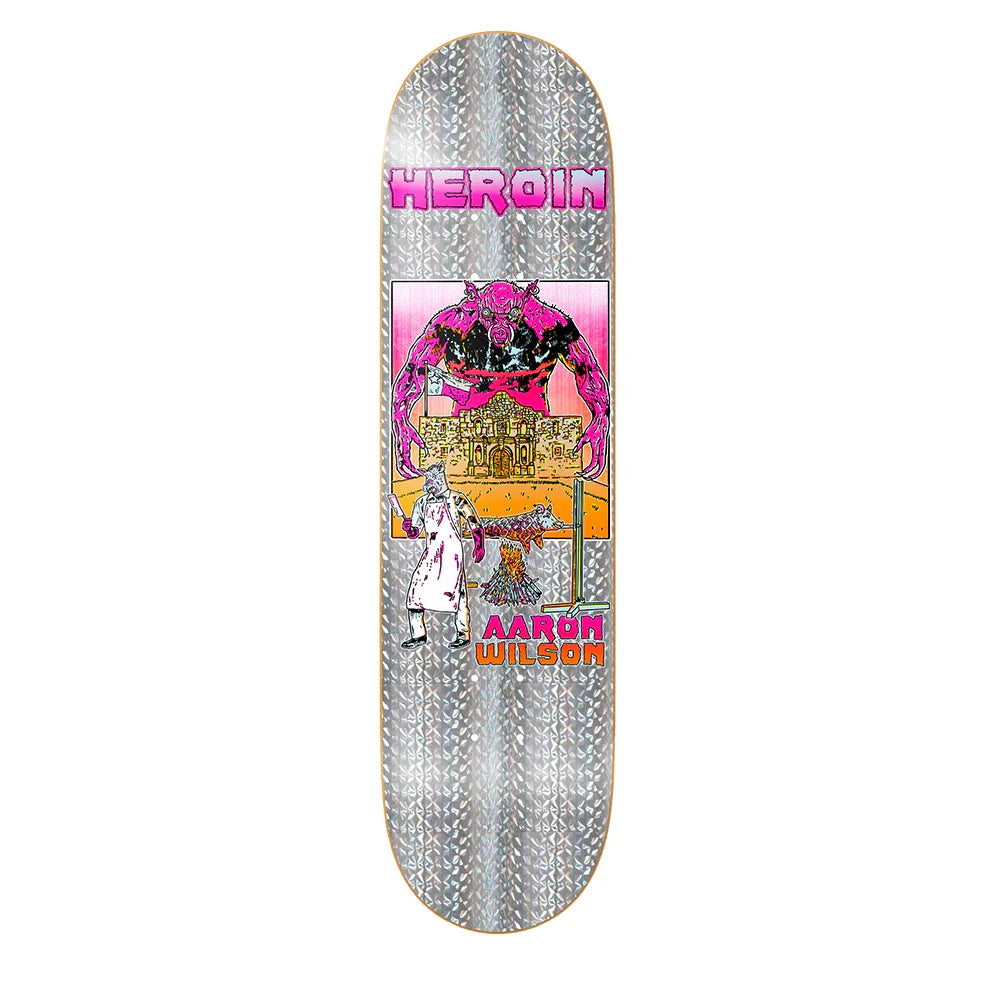 Heroin Skateboards - Hellscape - Aaron Wilson - 8.5"