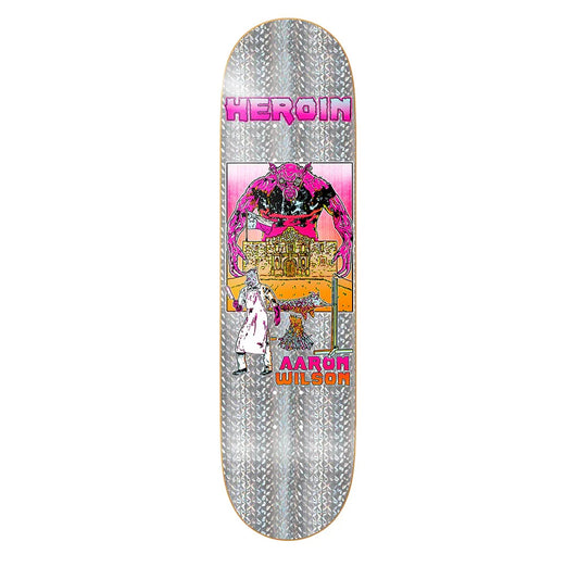 Heroin Skateboards - Hellscape - Aaron Wilson - 8.5"