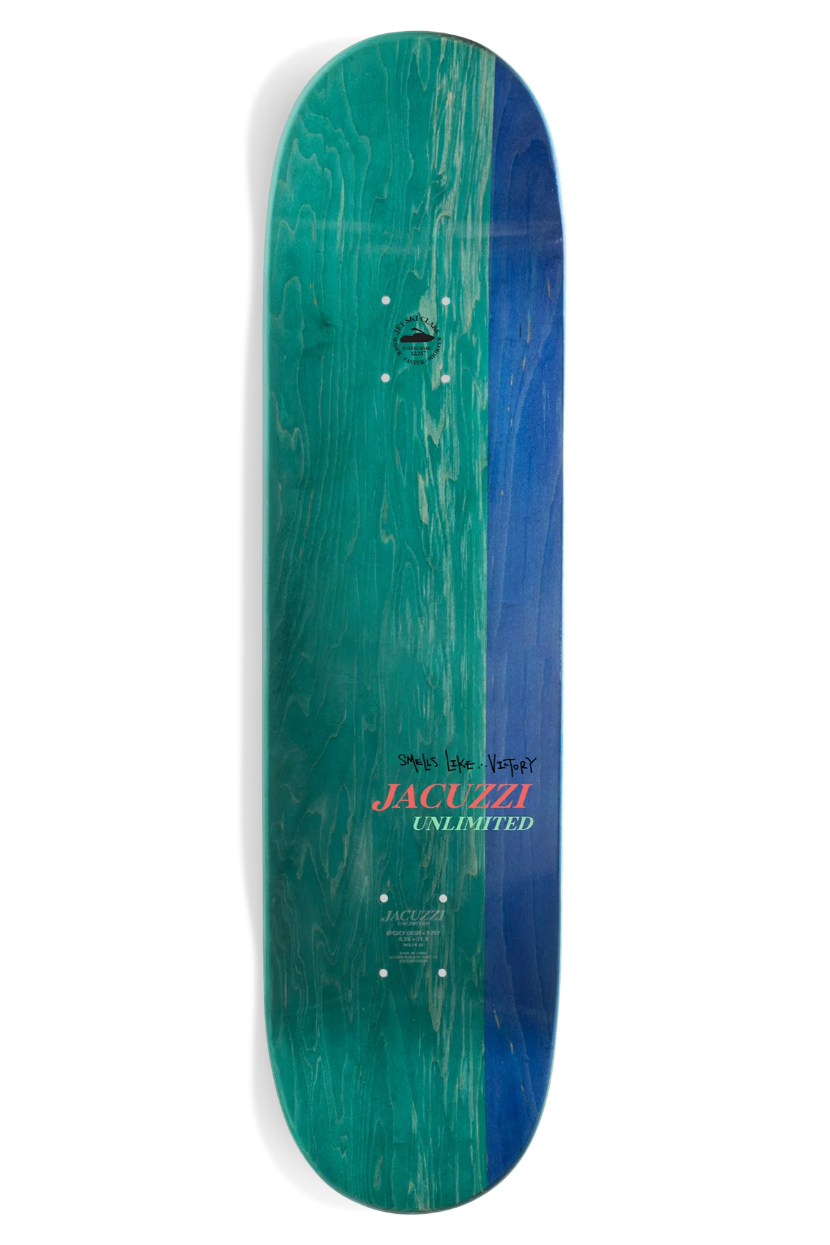 Jacuzzi Unlimited Burnt Rubber Jet Ski EX7 Deck Blue 8.25''