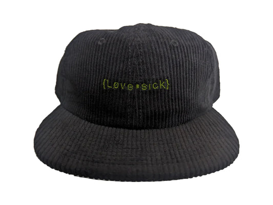 Lovesick Logo Cap Black Cord