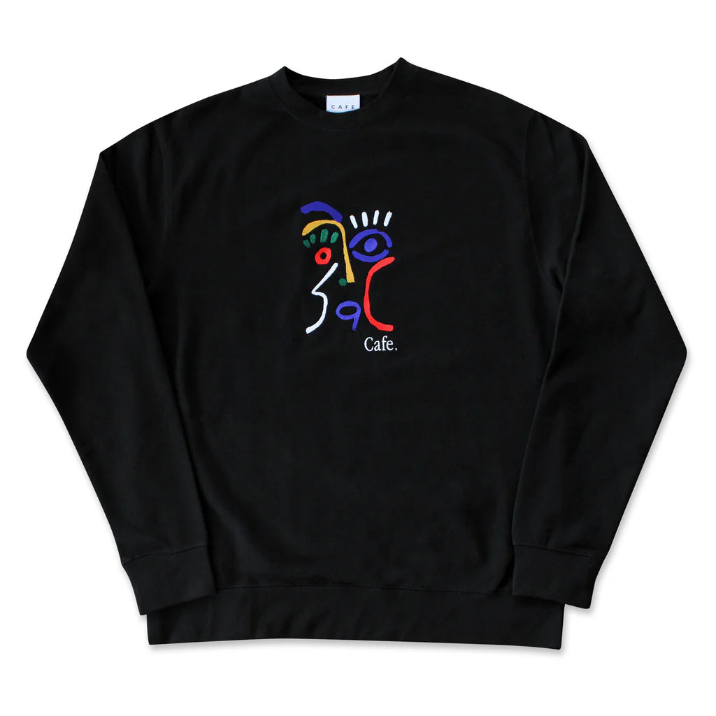 Skateboard Cafe Marcello Crew (Black)