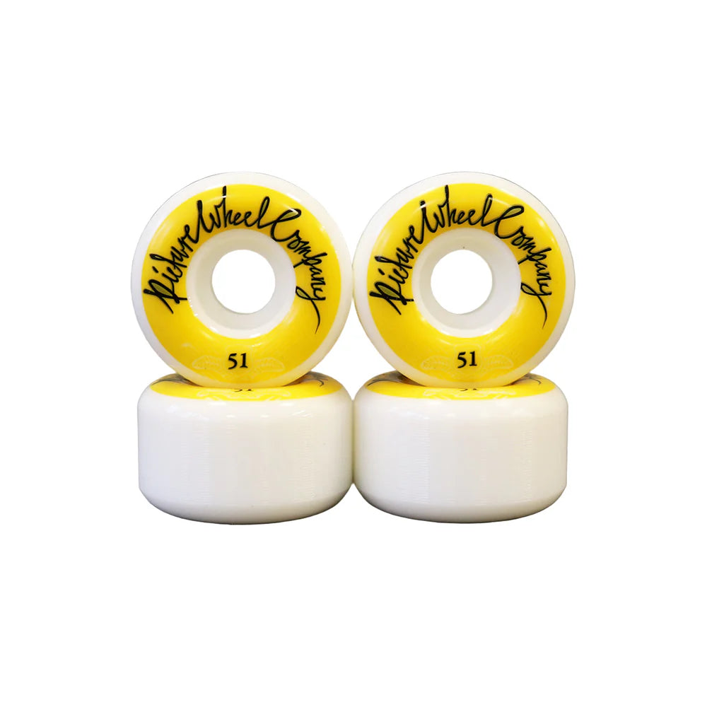 Picture POP Reverse Wheels (Yellow) - 51mm