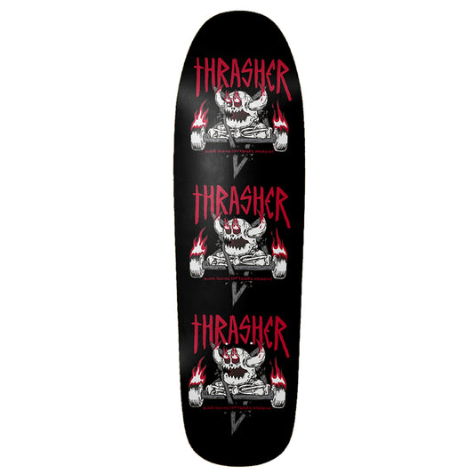Toy Machine x Thrasher 'Monster-Gram' Shaped Deck 9.5"