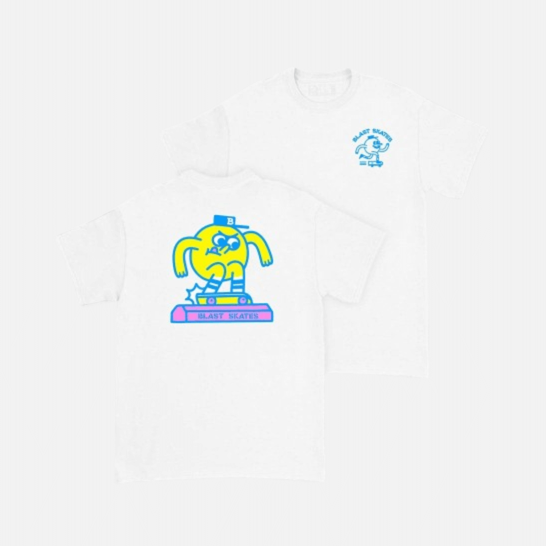 Curb Club - T-Shirt - White