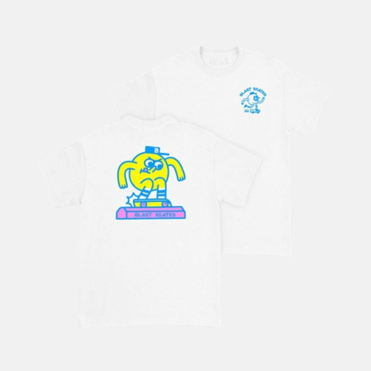 Curb Club - T-Shirt - White