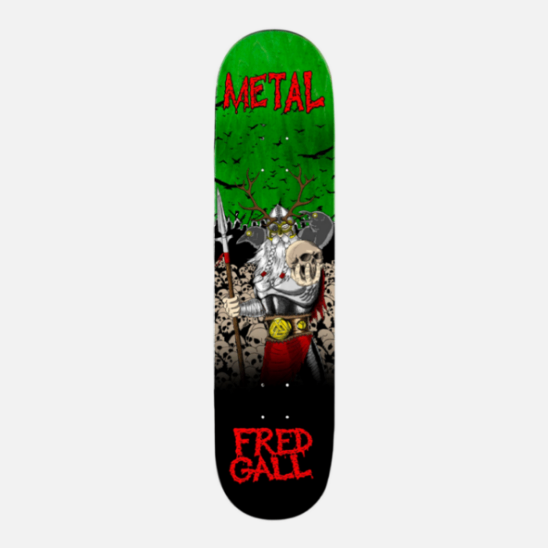 Metal Skateboards Fred Gall 'Odin' 8.5"