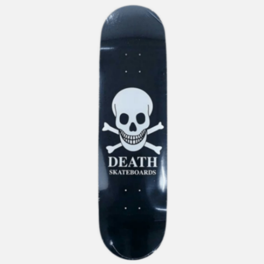 Death Black OG Skull Skateboard Deck 8.25"