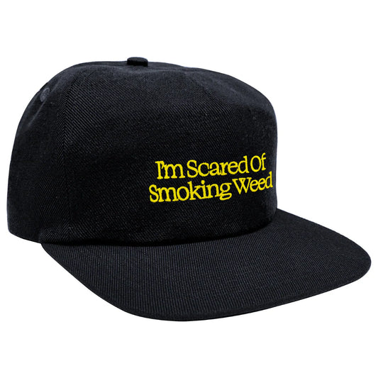 Jacuzzi Unlimited Scared of Smoking Weed Cap Black One Size