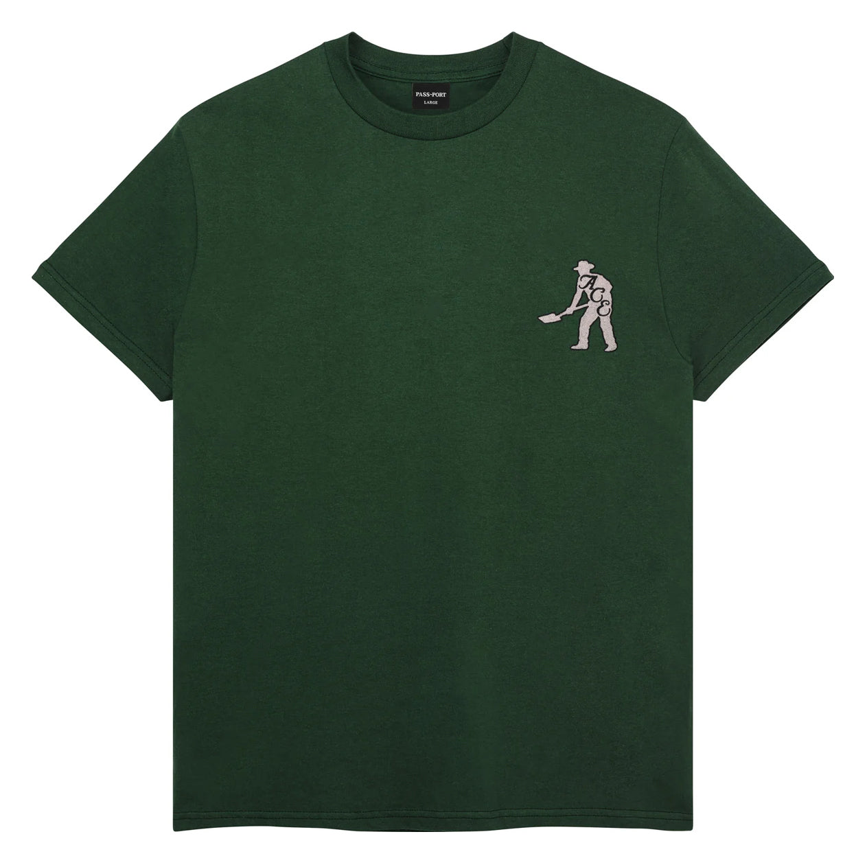 Ace x Passport '& Spade' Tee - Forest Green