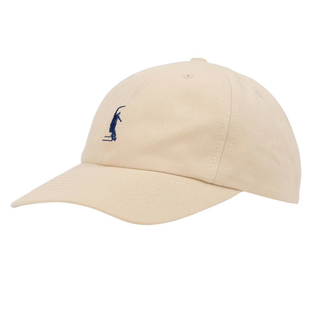 Magenta PWS Dad Hat Beige