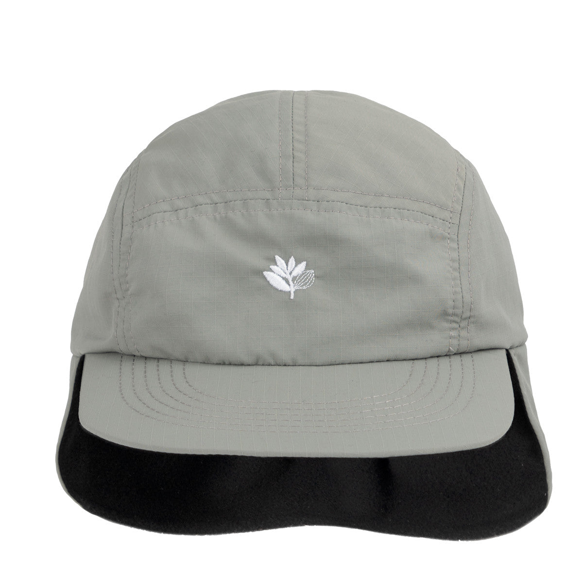 Magenta Reversible Flap Hat Natural / Black