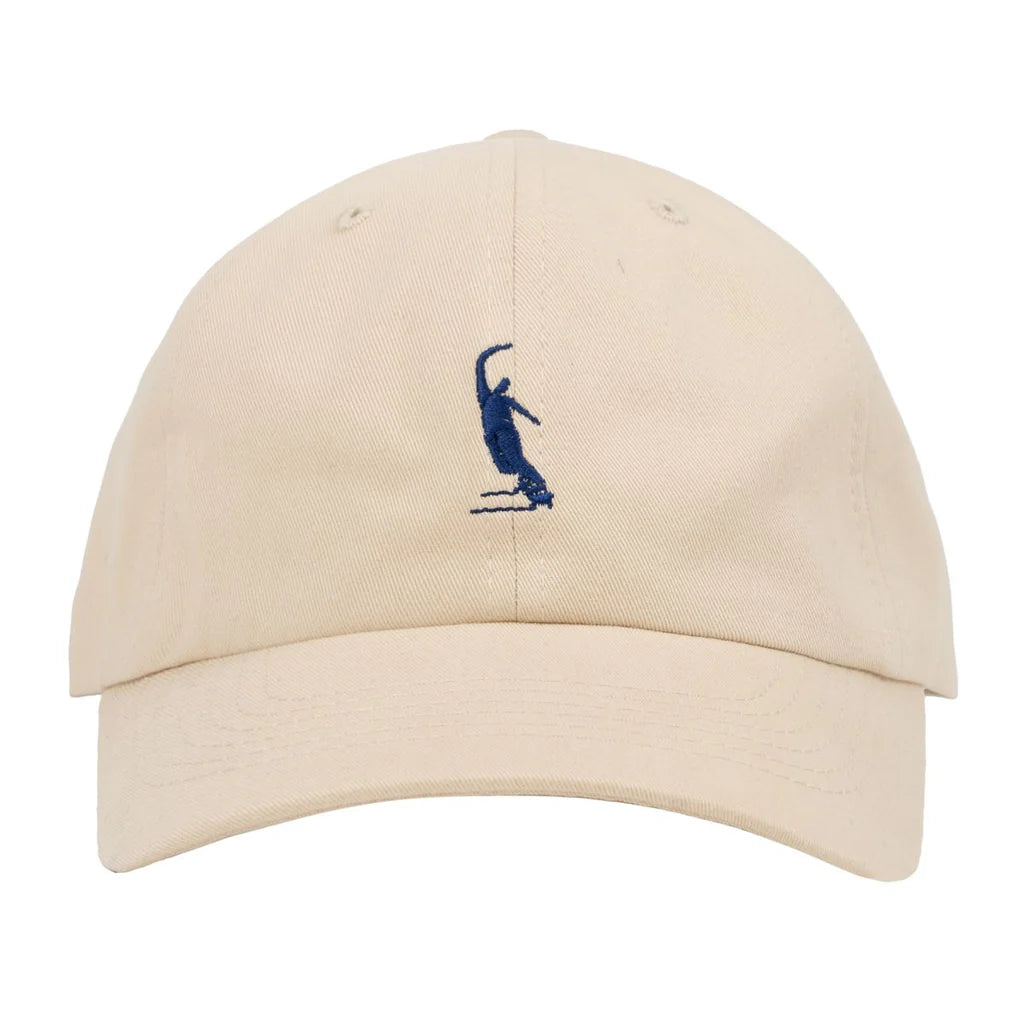 Magenta PWS Dad Hat Beige