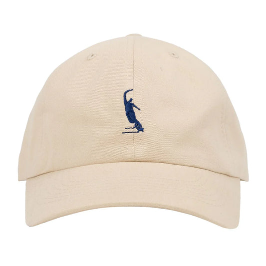 Magenta PWS Dad Hat Beige