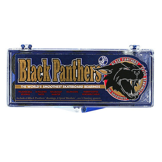 Shorty's Black Panther Bearings ABEC 5 Blue