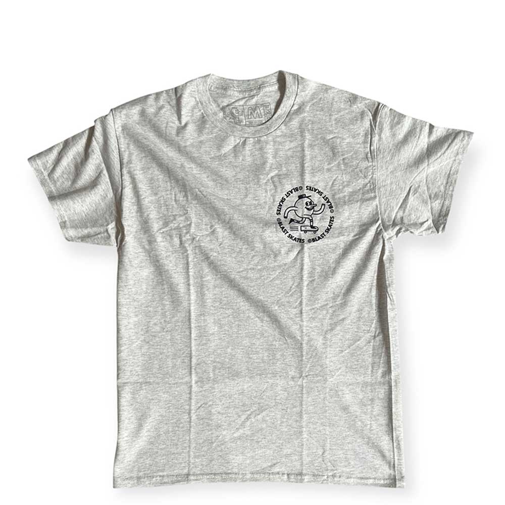 Classic Round Logo - T-Shirt - Grey