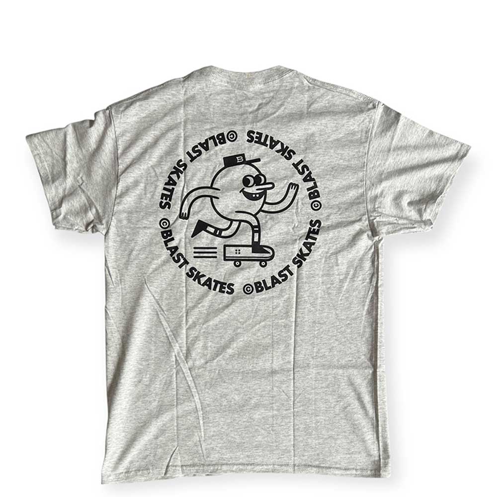 Classic Round Logo - T-Shirt - Grey