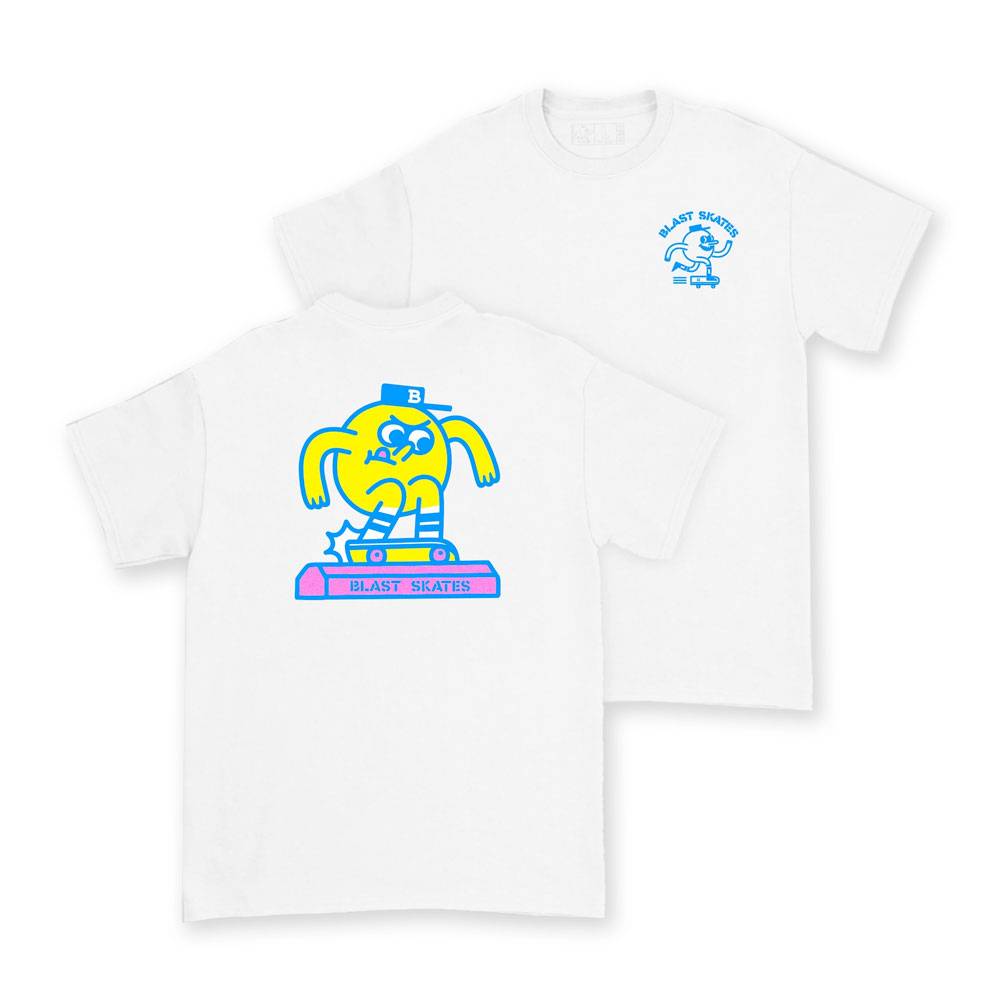 Curb Club - T-Shirt - White