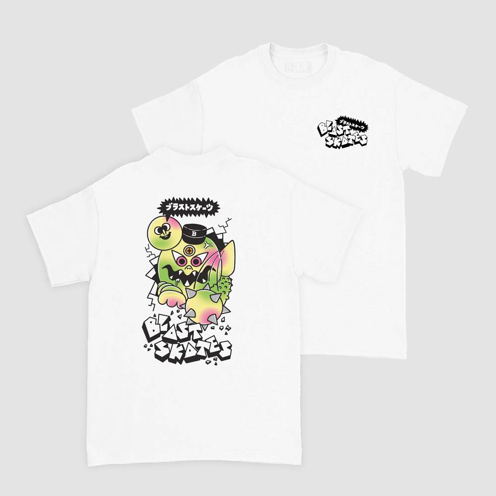 Mutant Smasher - T-Shirt - White