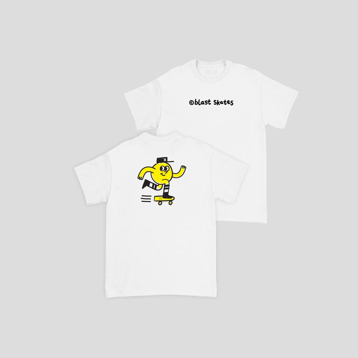 Kids Mascot Logo - T-Shirt - White
