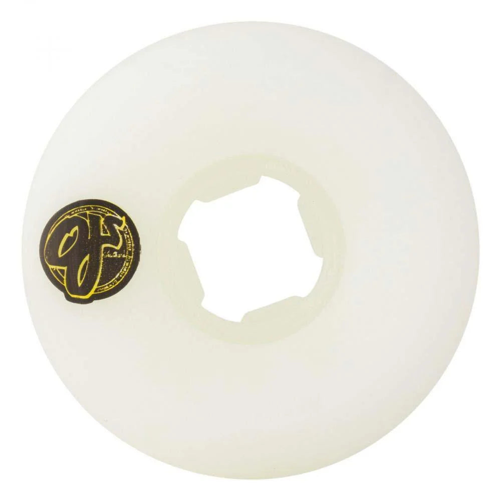 OJ Wheels Team Line Hardline 99a White 53 MM