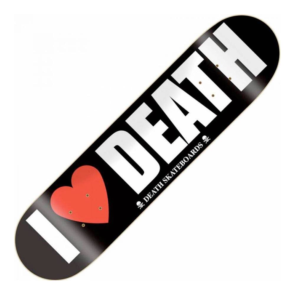 Death Skateboards I Love Death Skateboard Deck 8.5''