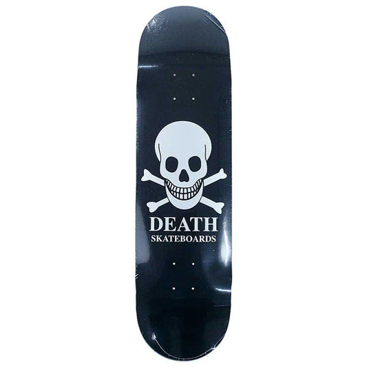 Death Black OG Skull Skateboard Deck 8.5"