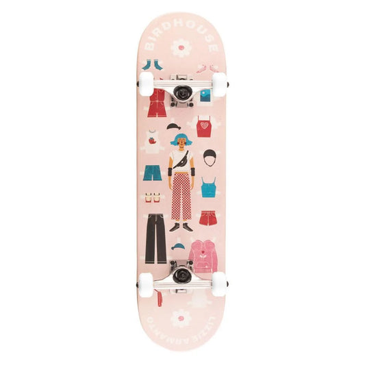 Birdhouse Stage 1 Armanto Paper Dolls Complete Skateboard - 8.0"