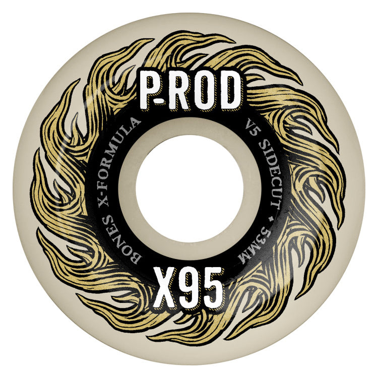 BONES Wheels X-Formula P-Rod Pro 53mm x 31mm V5 Sidecut 95A