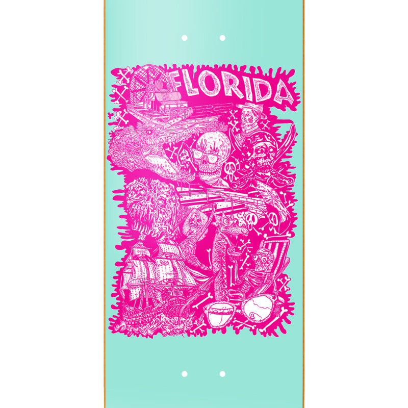 Heroin Dalton Dern Allegory Of Fear Skateboard Deck 8.5