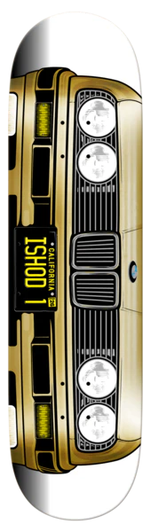 Ishod Grille Ltd Deck - True Fit (Gold Foil) 8.25"
