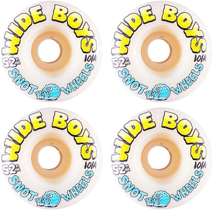 Snot Wheel Co Wide Boys Wheels 52mm 101A Glow In The Dark