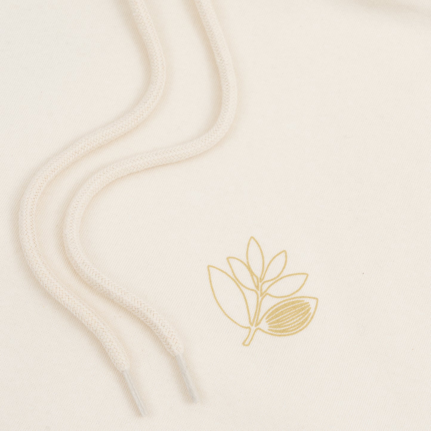 Magenta Outline Hoodie Natural