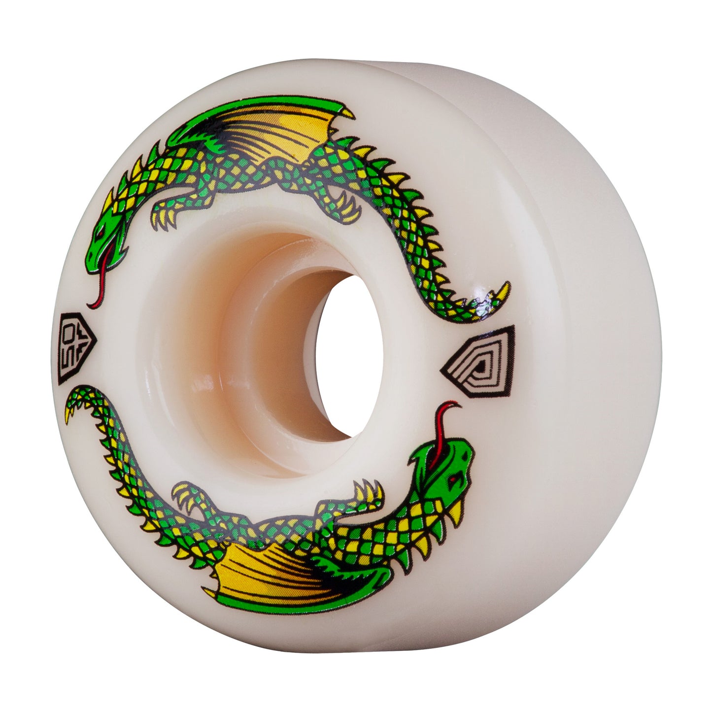 Powell Peralta Dragon Formula Wheels 50mm x 30mm 93A Off White